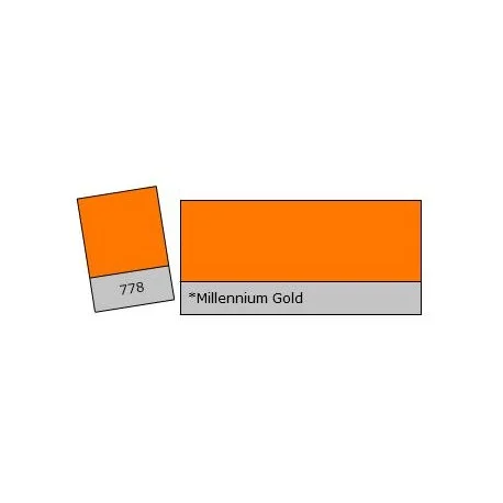 FEUILLE GELATINE 0.53 X 1.22M MILLENNIUM GOLD Promotion Saisonnière