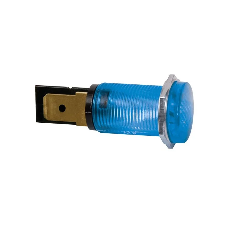 VOYANT ROND 14MM 220V BLEU (6080) Commande En Gros