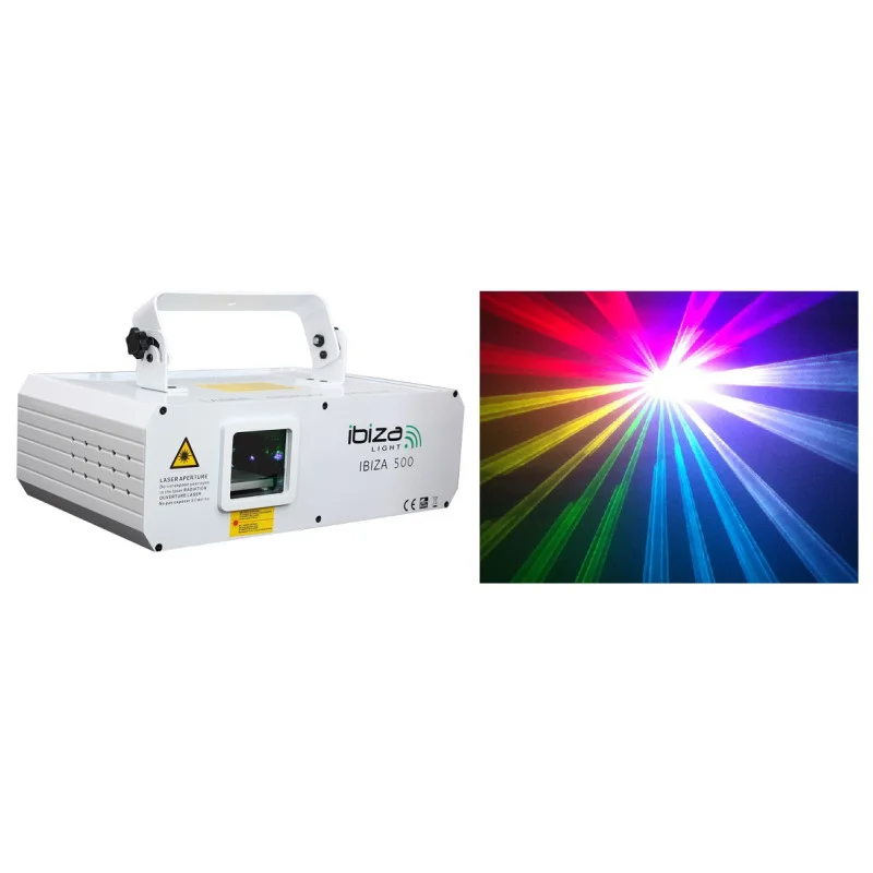 LASER RGB DMX 500mW IBIZA Authentique