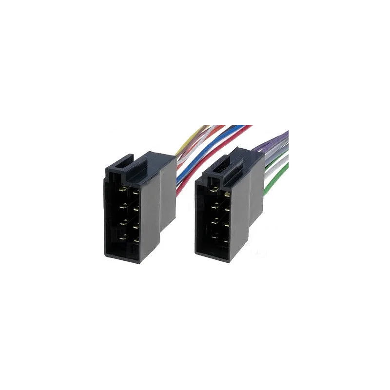 Offre Spéciale 2 SOCLES ISO 16 BROCHES + CORDONS POUR POSTE RADIO (100150)