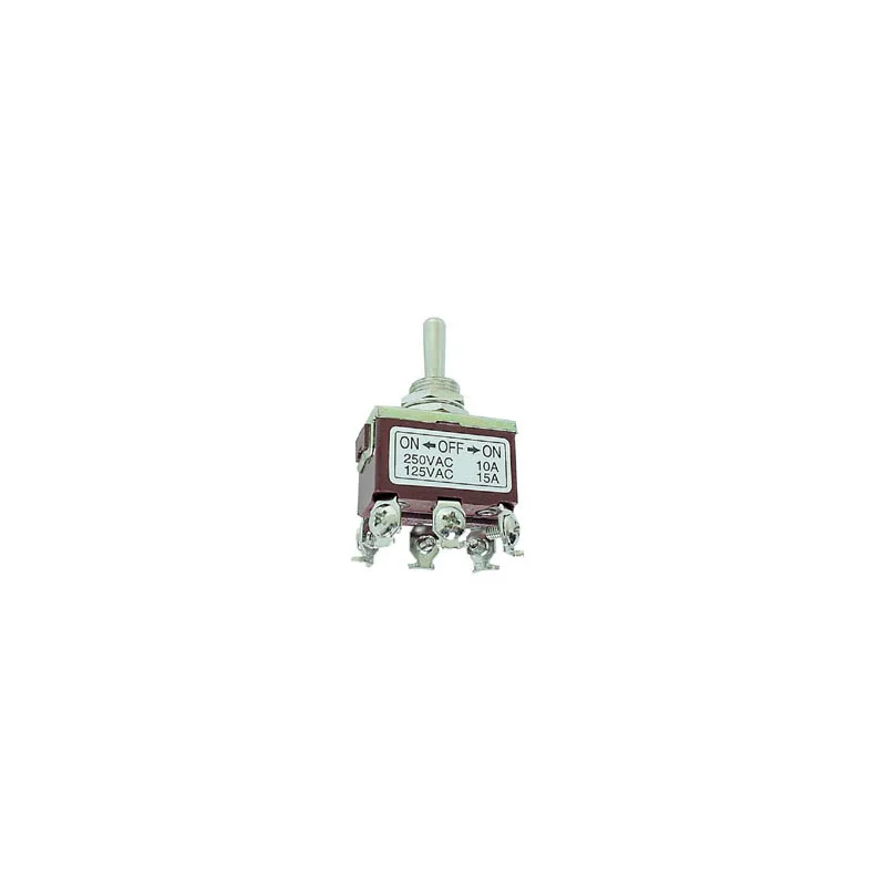 Meilleure Vente INVERSEUR DOUBLE A LEVIER ON-OFF-ON 10A 250V (6080)