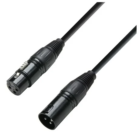 CORDON DMX 3 POINTS XLR MALE / XLR FEMELLE NOIR 20 METRES Acheter En Ligne