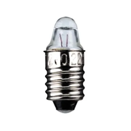 5 AMPOULES E10 2.2V 250mA 0.55W 9,5X24mm + LENTILLE (6080) Haute Qualité