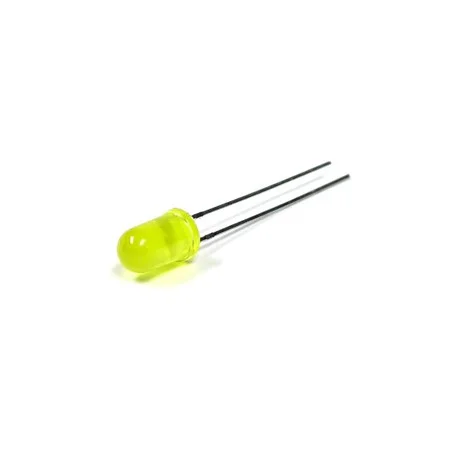 10 LEDS 5MM JAUNES 2VCC 20MA (6080) Prix Promo