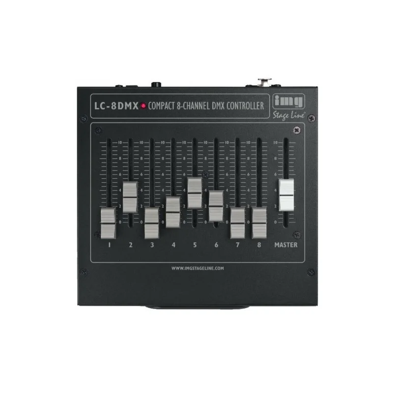 Produit De Marque CONTROLEUR DMX 8 CANAUX + MASTER STAGE LINE