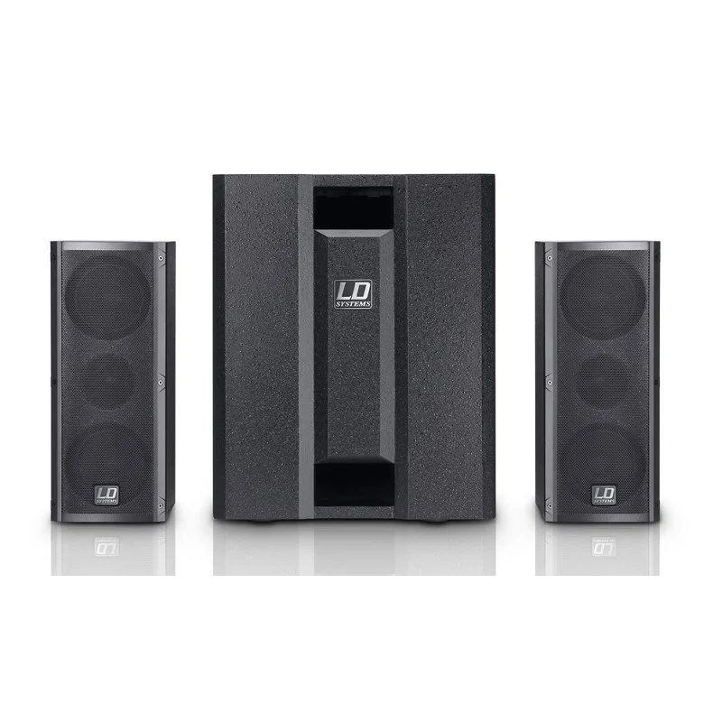 Meilleur Prix SYSTEME ACTIF AVEC MIXEUR 3 CANAUX LD SYSTEMS