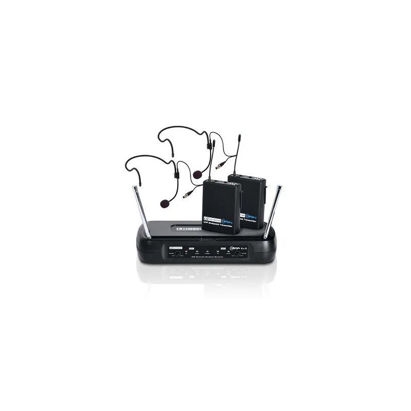 SYSTEME 2 EMETTEURS CEINTURE 2 MICROS SERRE TETE LD SYSTEMS Jusqu'à Épuisement Des Stocks