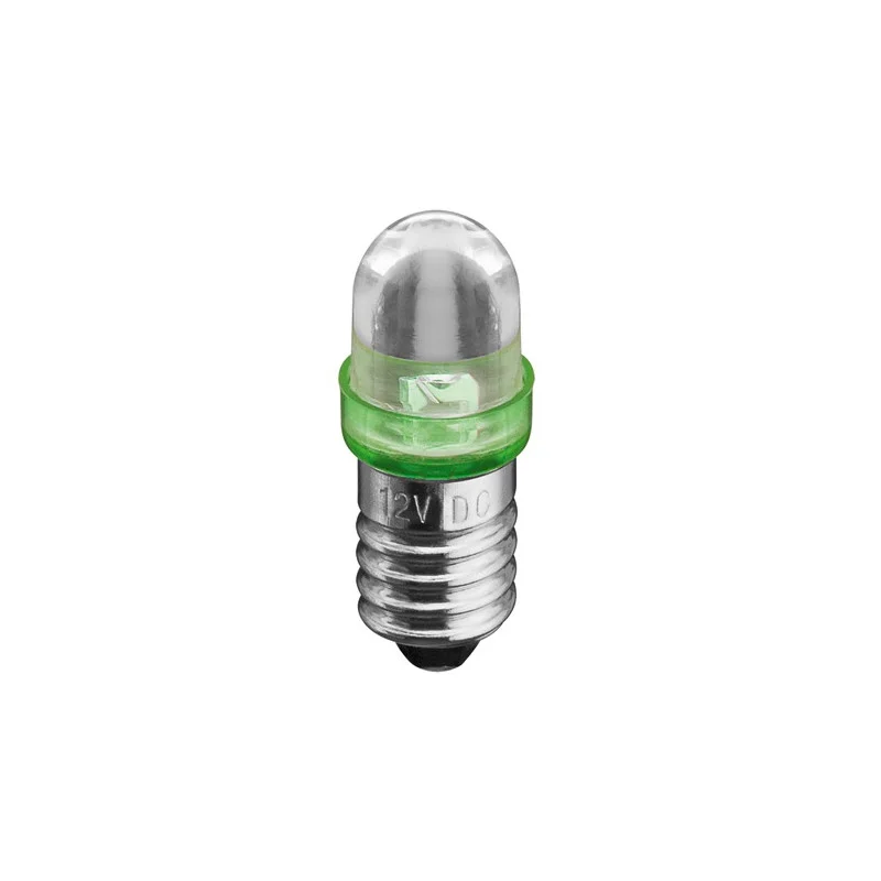 Super Prix LAMPE LED 12Vcc 20MA E10 VERT (6080)