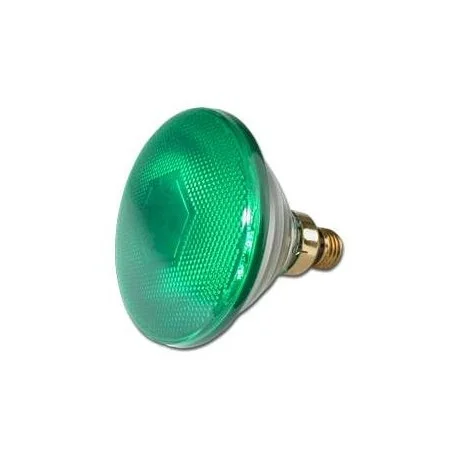 AMPOULE PAR38 E27 240V 80W - VERT Prix Promo