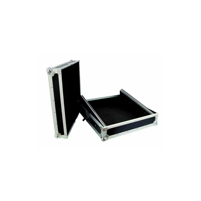 VALISE RACK 19 POUCES 12U NOIRE POUR CONSOLE MIXAGE Dernière Chance