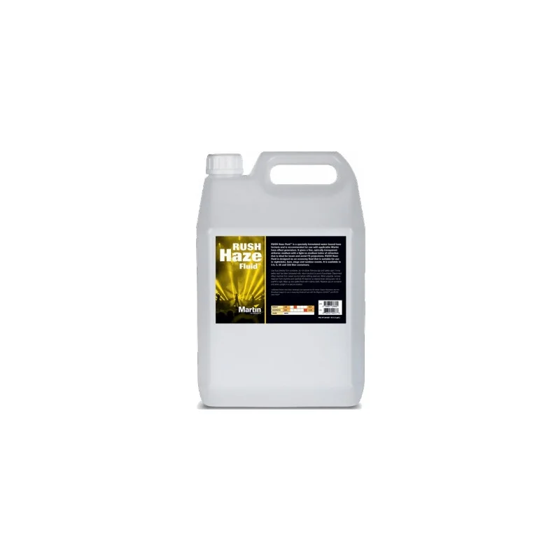 Commander Vite BIDON LIQUIDE BROUILLARD 5L RUSH HAZE FLUID MARTIN