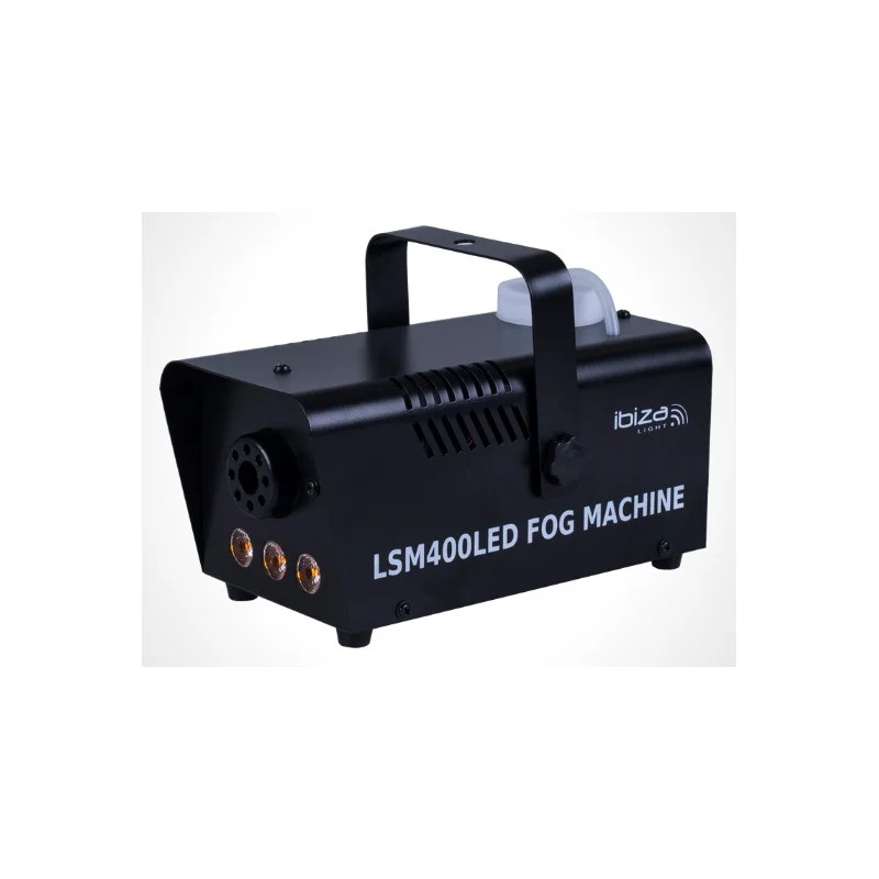Produit De Marque MACHINE A FUMEE 230V 400W 14m3/min + 3 LEDS 3W JAUNE IBIZA