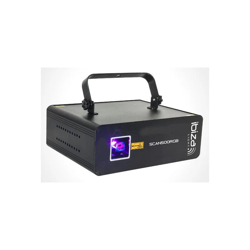 Solde LASER RVB 500mW MODE MUSIQUE, AUTO, DMX, TELECOMMANDE IBIZA