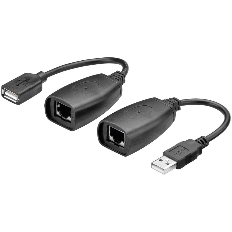 RALLONGE USB VIA CORDON RJ45 JUSQU‘A 40M GOOBAY Promotion Saisonnière