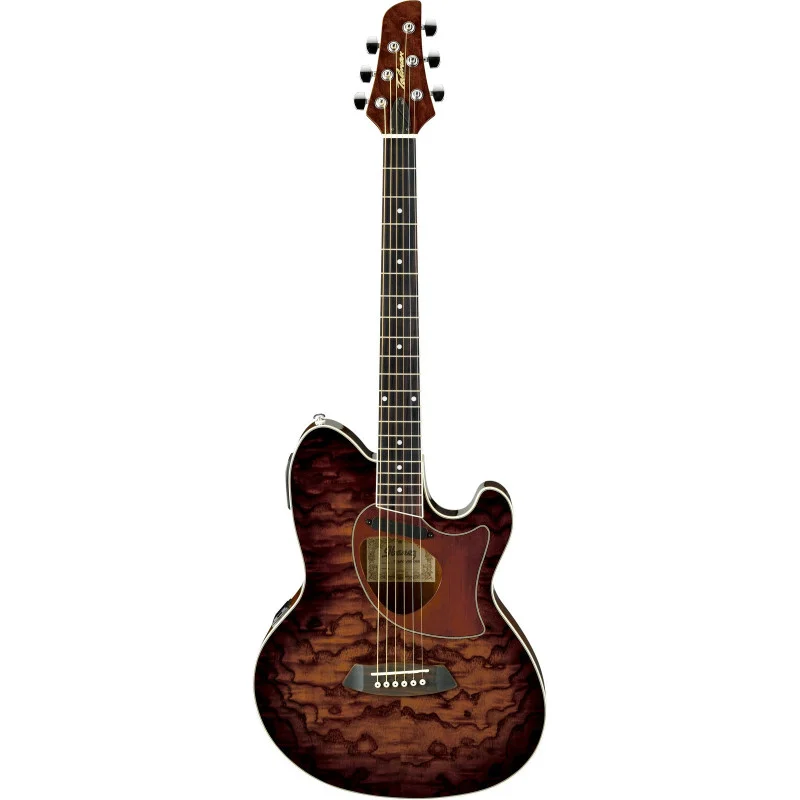Solde IBANEZ TALMAN TCM50-VBS VINTAGE BROWN SUNBURST HIGH GLOSS
