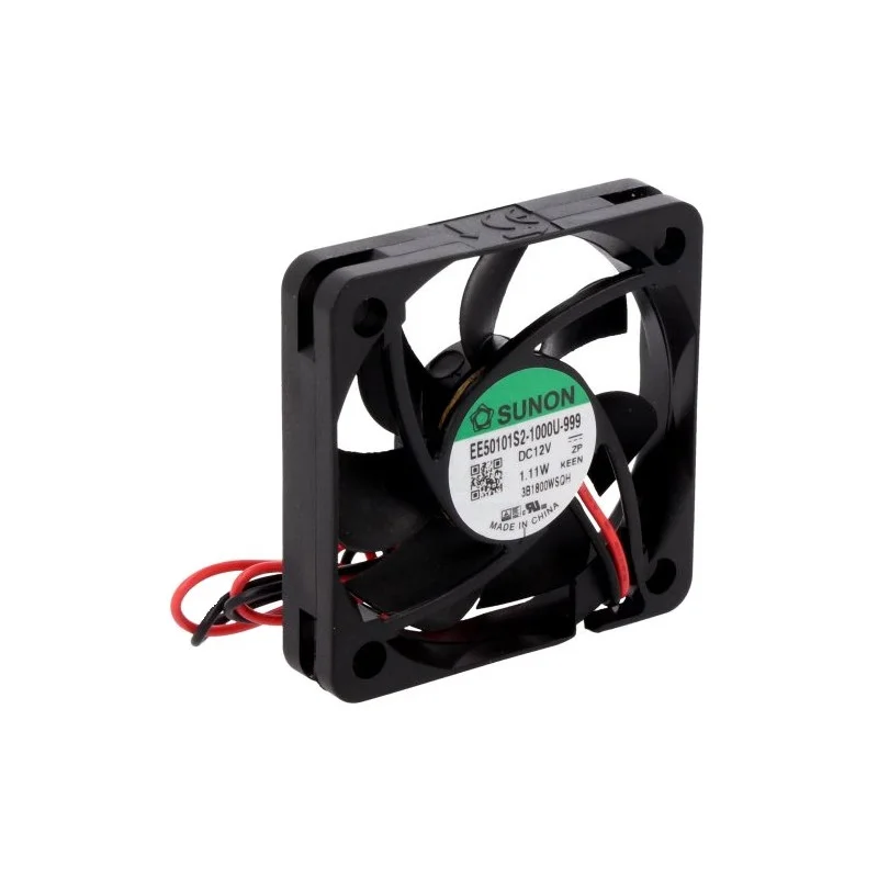 Meilleure Vente VENTILATEUR 12Vcc 0.075A 0.9W 50X50X10mm 18.59m3/h 25.6dB 4700RPM (80120)