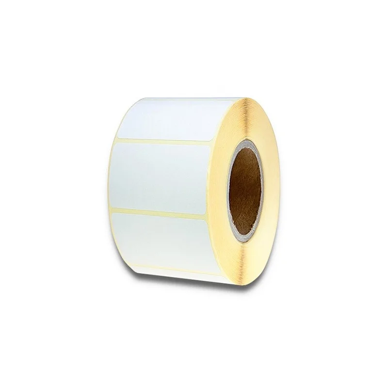 ROULEAU 1000 ETIQUETTES 50X30mm TRANSFERT THERMIQUE QOLTEC Nouveauté