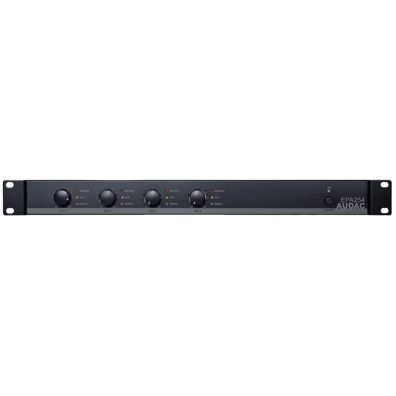 AMPLIFICATEUR 4X130W 8 OHMS - 4X250W 4 OHMS AUDAC Paiement Sécurisé