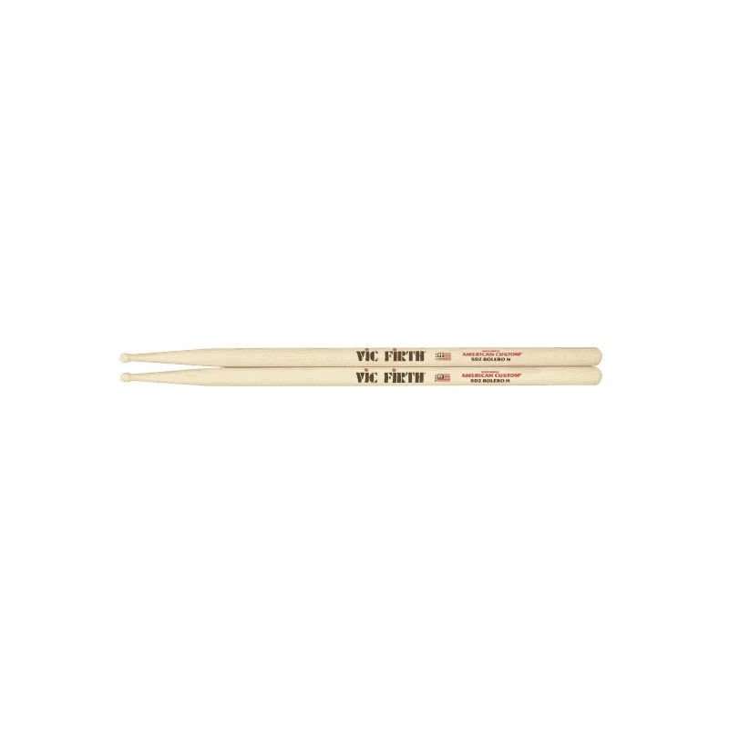 PAIRE DE BAGUETTE OLIVE BOIS SD2 VIC FIRTH Populaire