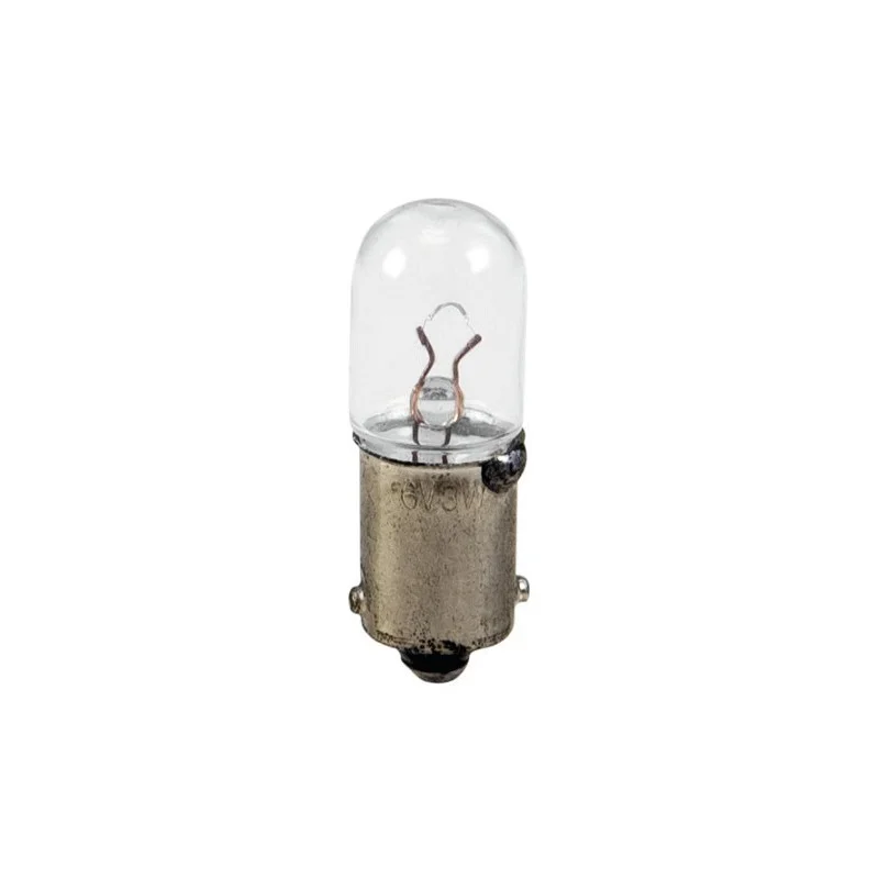 LAMPE 6V 500mA 3W BA9S 10X28mm (6080) Remise