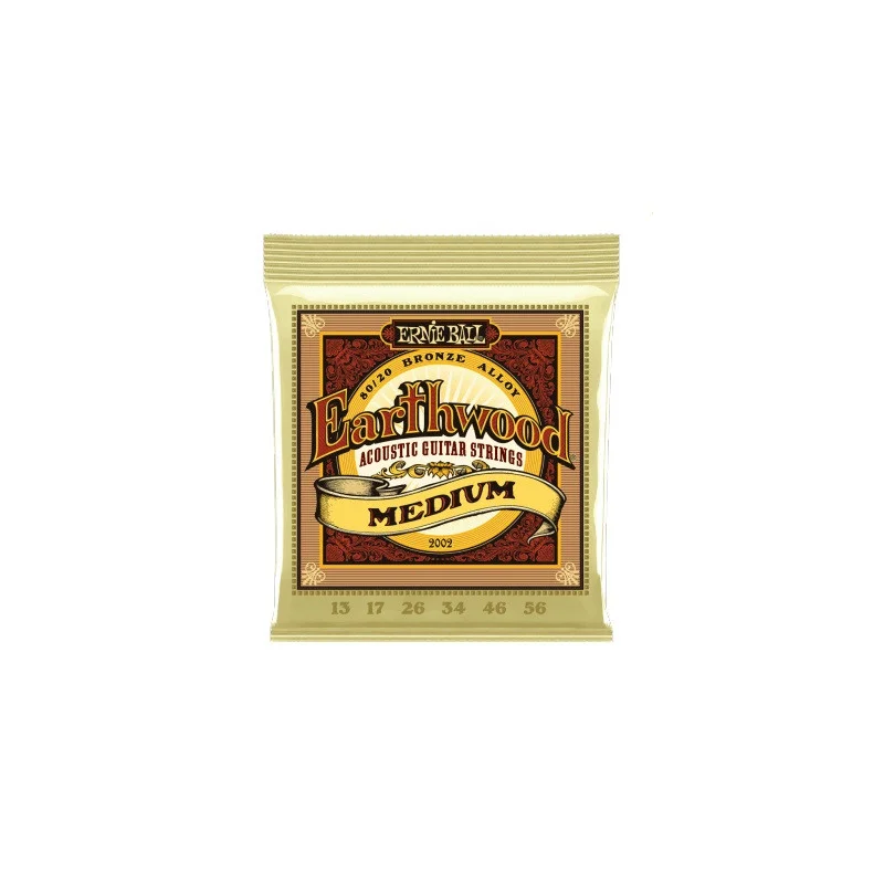 Promotion Saisonnière JEU EARTHWOOD MEDIUM 13-56 2002 ERNIE BALL