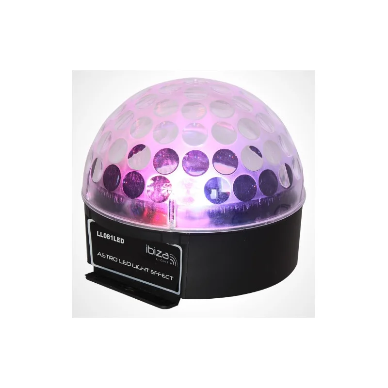 EFFET DE LUMIERE ASTRO LED 3X3W RVB IBIZA Jusqu'à Épuisement Des Stocks