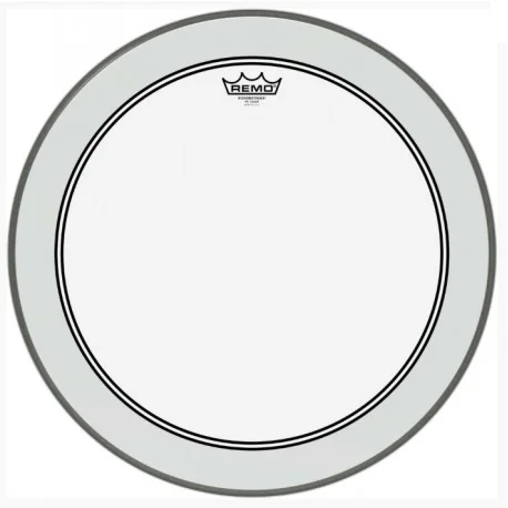 Offre Du Jour PEAU DE GROSSE CAISSE 20" POWERSTROKE TRANSPARENTE REMO