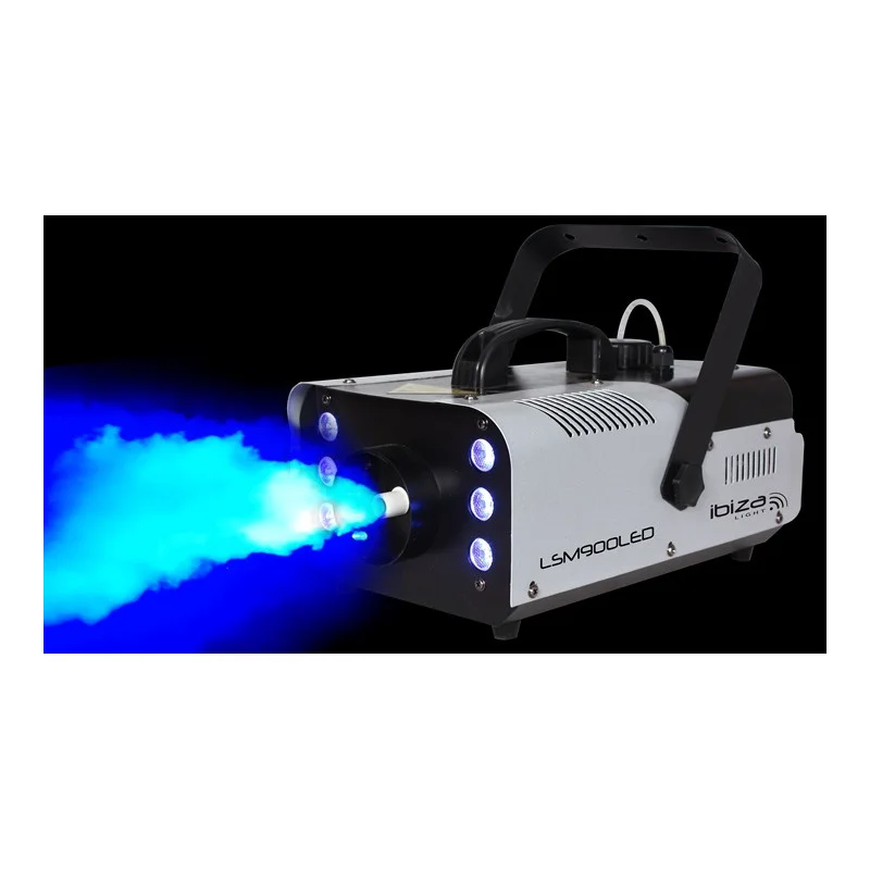 Offre Limitée MACHINE A FUMEE 900W DMX AVEC 6 LED RVB LSM 900 LED IBIZA