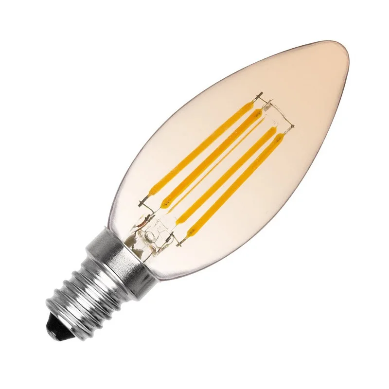 Soldes LAMPE BOUGIE LED REGLABLE 230V 3.5W 300 LUMENS 2000-2500°K E14