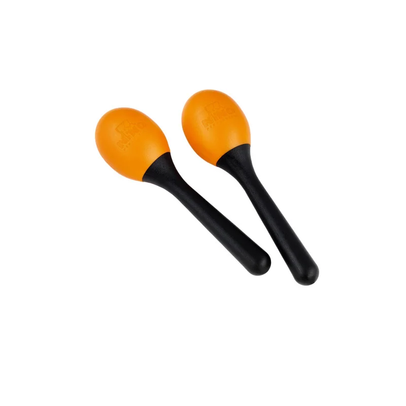 MARACAS NINO PLASTIQUE OVALES ORANGE Achat Immédiat
