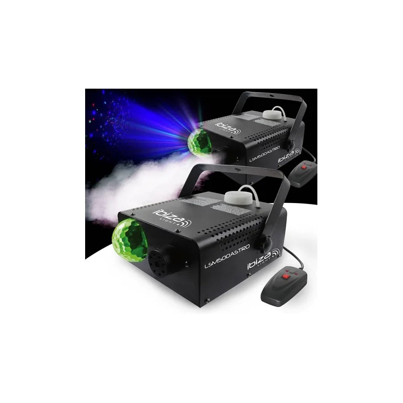 Commander Maintenant MACHINE A FUMEE 500W 3x3W ASTRO EFFECT IBIZA