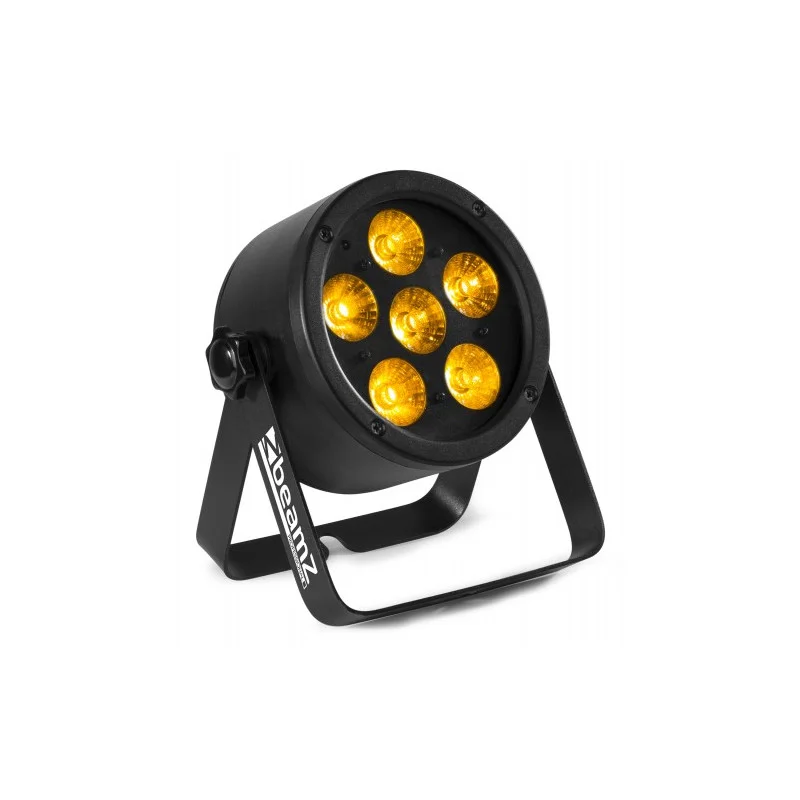 PROJECTEUR COMPACT RGBWA-UV 6X12W BAC 302 PAR LED ALU Seulement Aujourd'hui