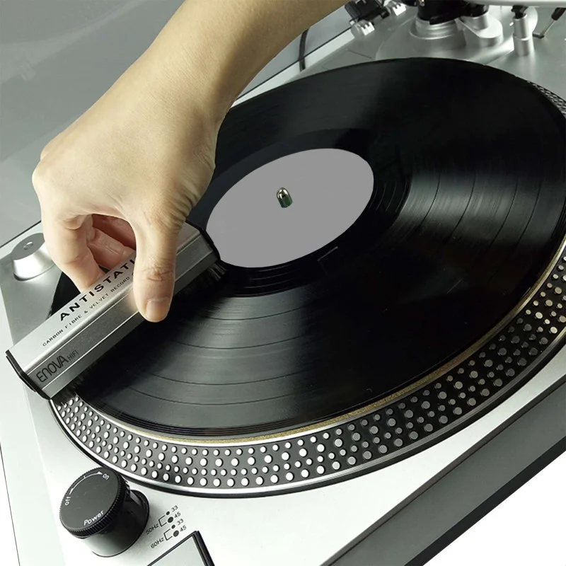 Authentique BROSSE ANTISTATIC VINYLE -BVA 20 ENOVA HIFI
