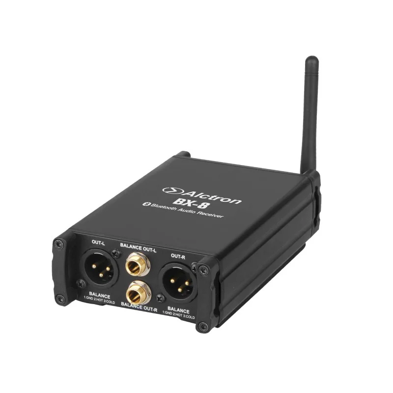 RECEPTEUR PRO AUDIO BLUETOOTH BX 8 ALCTRON Achat Immédiat