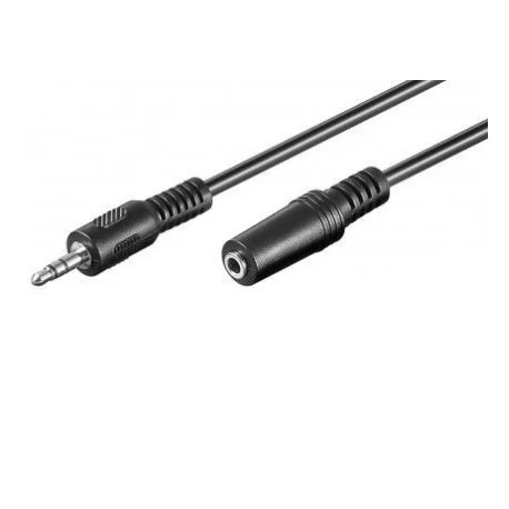 Achat Immédiat RALLONGE JACK 3,5mm STEREO 3 METRES NOIR GOOBAY