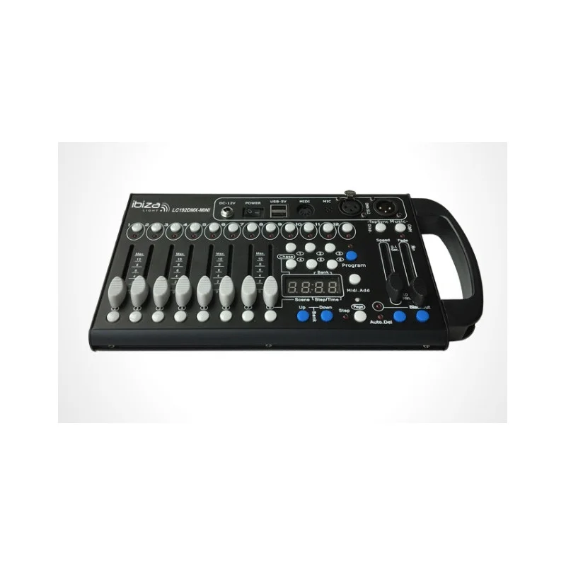 MINI CONTROLEUR DMX A 192 CANAUX IBIZA Satisfait Ou Remboursé