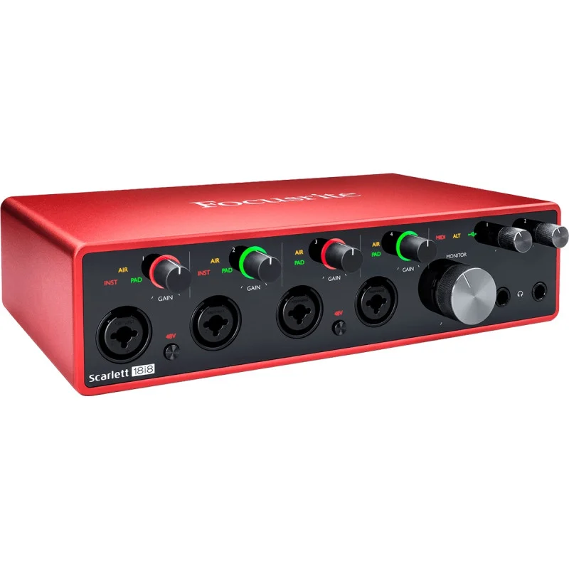 Vente Flash INTERFACE AUDIO 18IN/8OUT USB-C FOCUSRITE