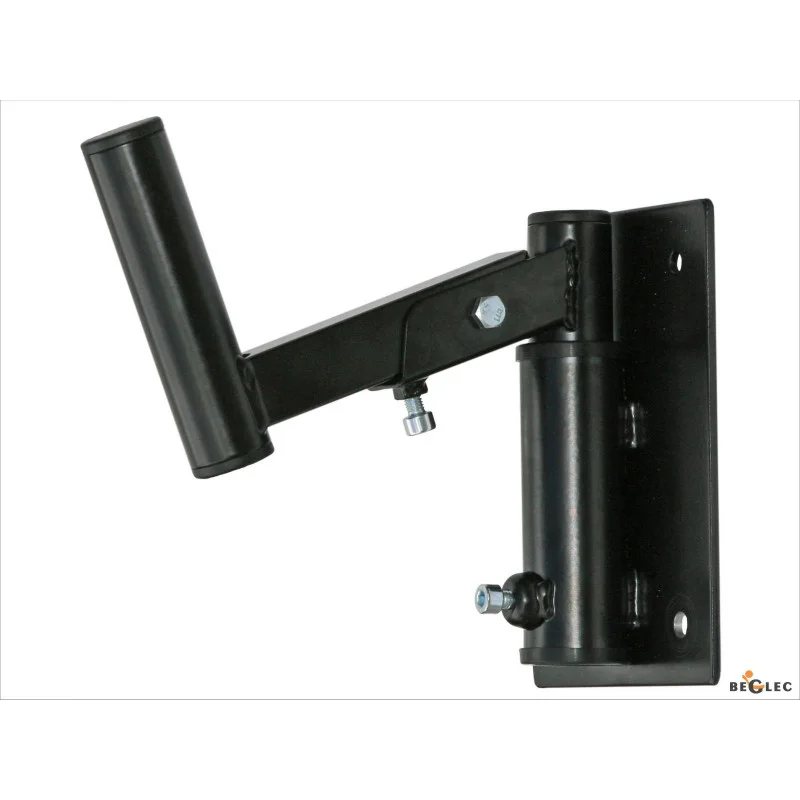 Prix Cassé SUPPORT ENCEINTE MURAL NOIR BRACKET 20CM (40KG MAX)