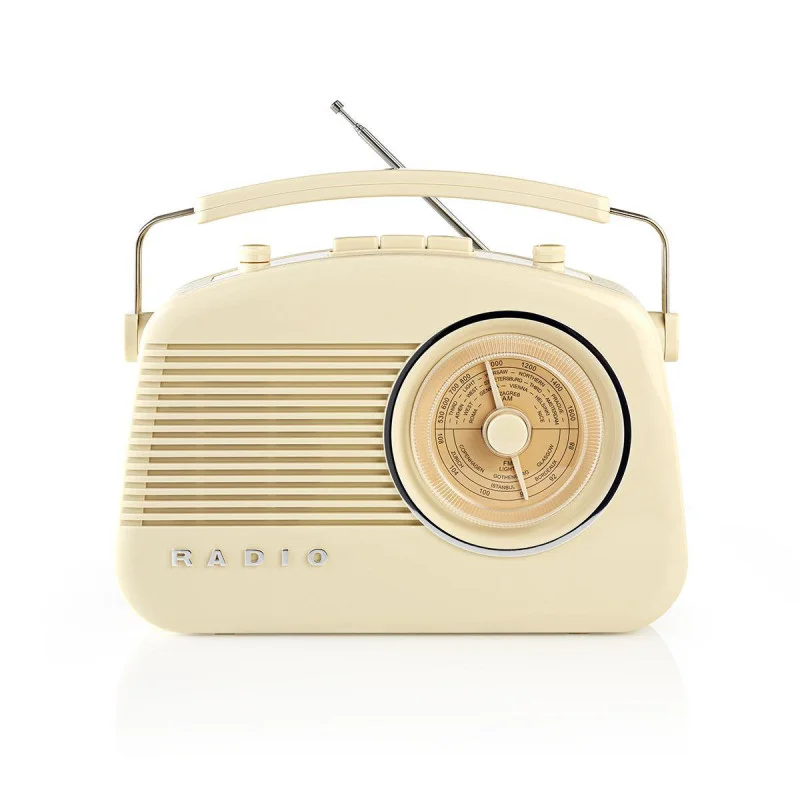 Jusqu'à Épuisement Des Stocks RADIO VINTAGE AUTONOME IVOIRE FM 4.5W