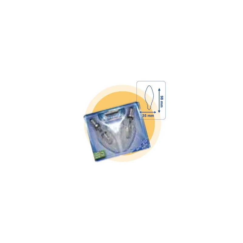 Offre Exclusive BLISTER DE 2 LAMPES 230V 42W E14 BOUGIE 35X98MM 629 LUMENS