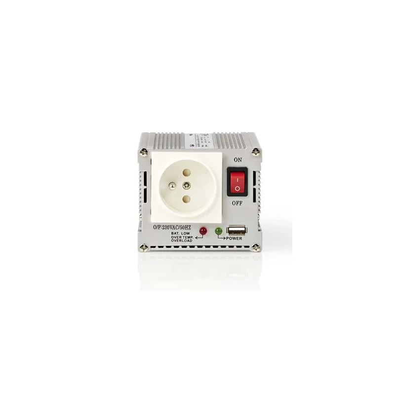 Soldes CONVERTISSEUR 24V DC VERS 230V 300W AVEC PORT USB