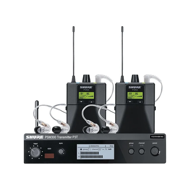 Offre Exclusive TWINPACK EAR MONITOR PSM300 SHURE INTRA SE215CL