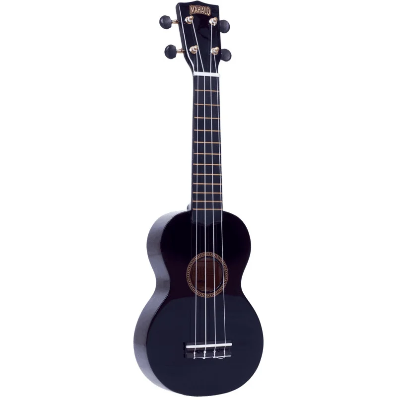 UKULELE SOPRANO NOIR BRILLANT HOUSSE MAHALO Prix Promo
