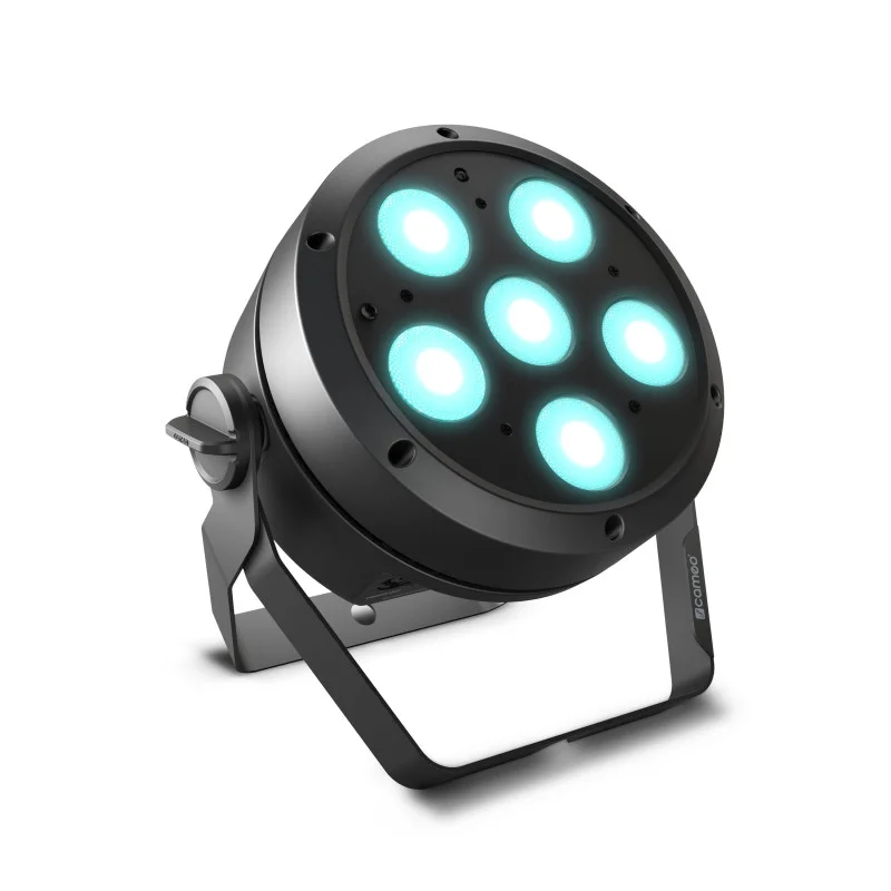 PAR LED 6X12W RGBAW+UV CAMEO Meilleure Vente