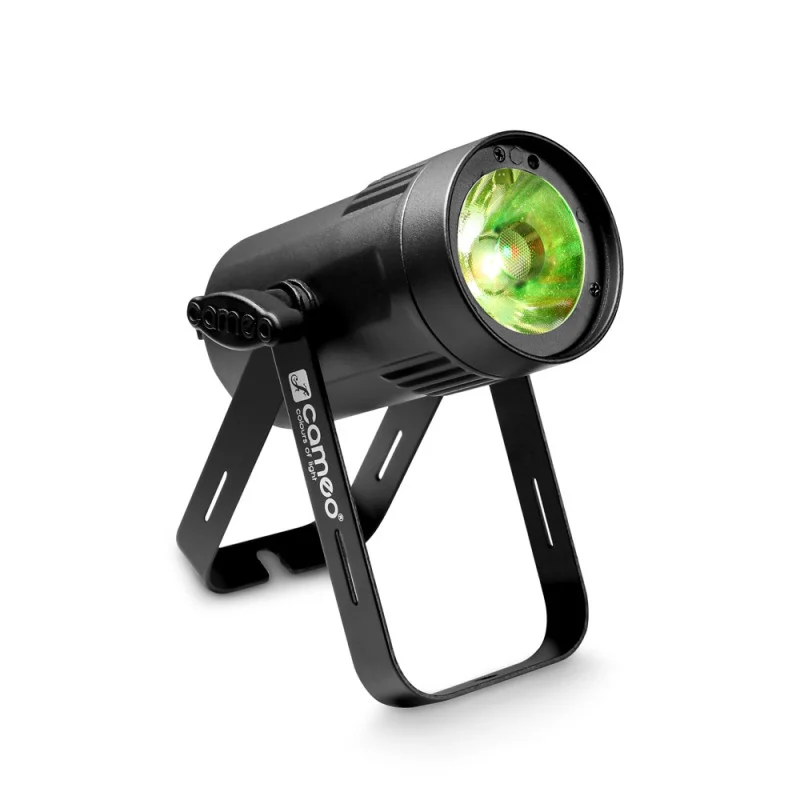 SPOT LED COMPACT 15W RGBW NOIR CAMEO Nouvel Arrivage