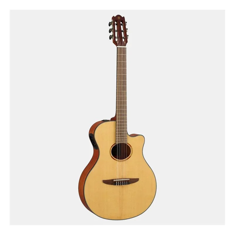 Nouveauté GUITARE NATUREL ELECTRO ACOUSTIQUE CORDES NYLON YAMAHA