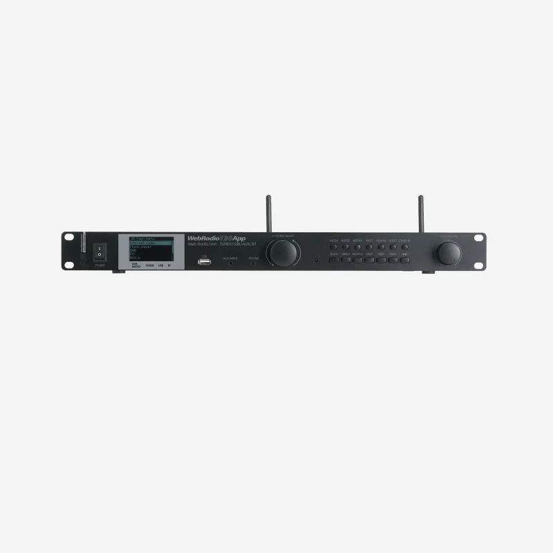 WEB RADIO LAN WIFI + FM RDS DAB + LECTEUR USB + TELECOMMANDE AUDIOPHONY Paiement Sécurisé