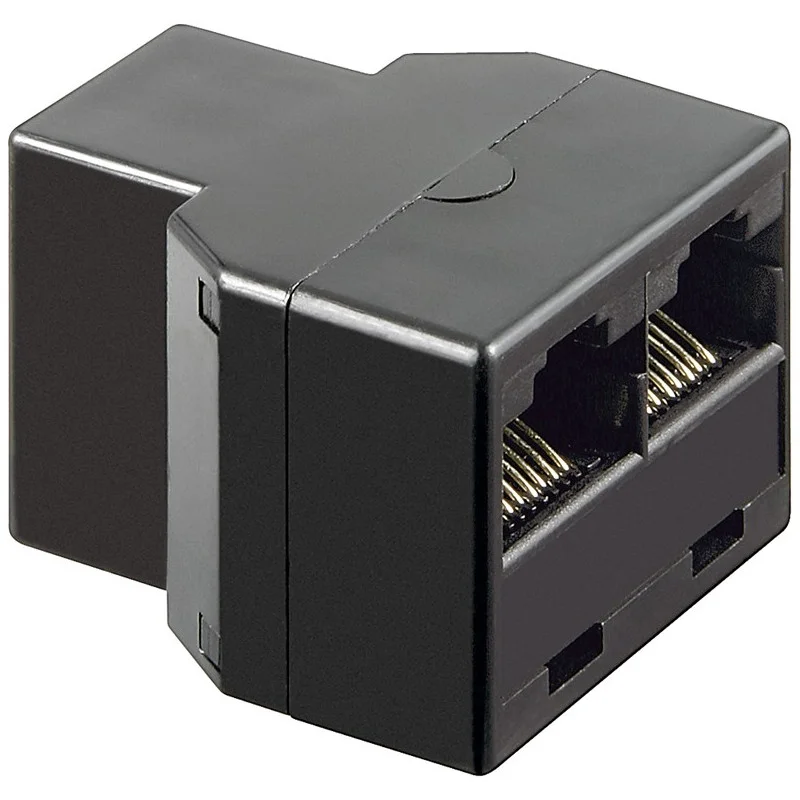 Petit Prix REPARTITEUR RJ45 FEMELLE VERS 2x RJ45 FEMELLES (80120)