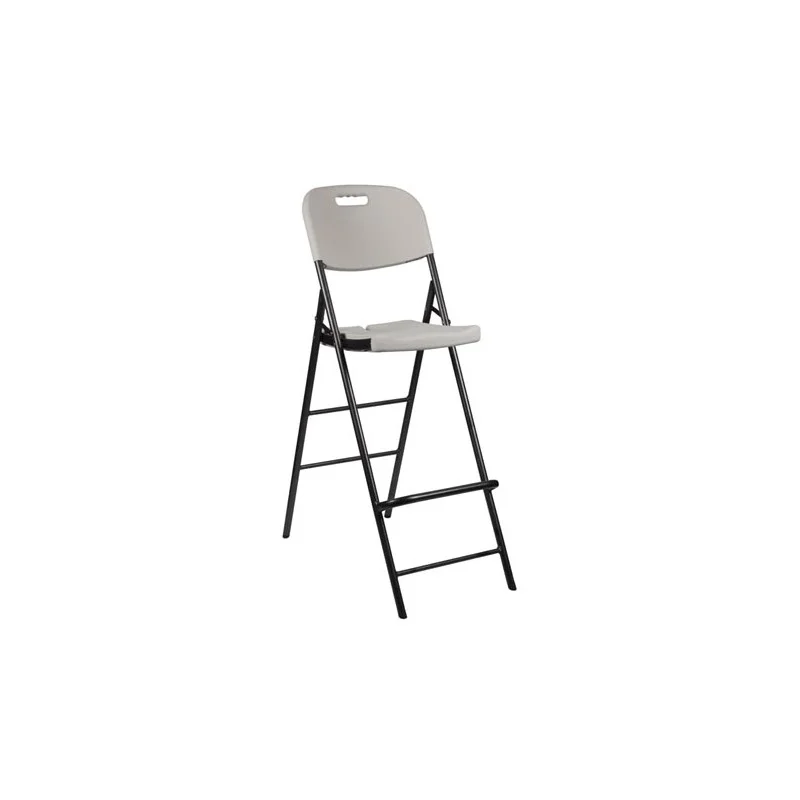 Produit De Marque TABOURET DE BAR À DOSSIER - PLIANT