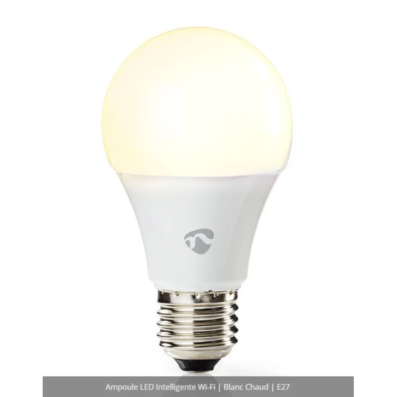 Bon Marché AMPOULE LED INTELLIGENTE WIFI E27 BLANC CHAUD